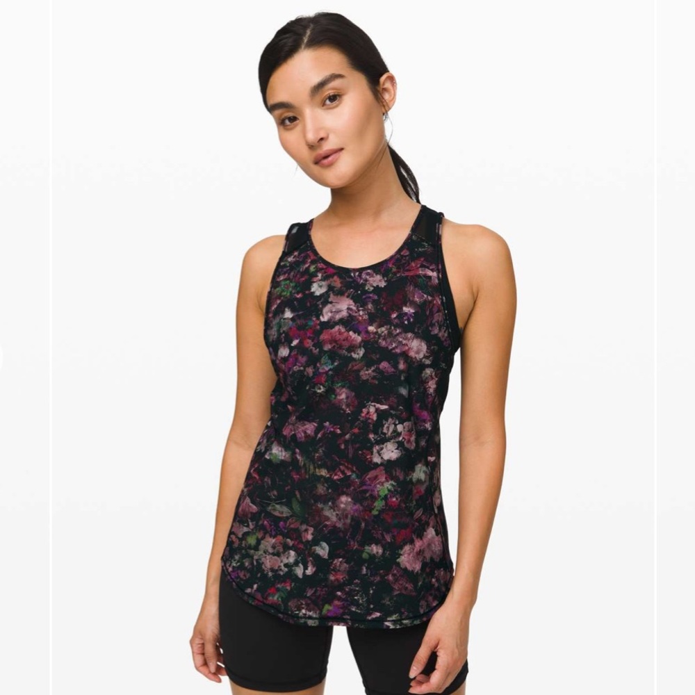 Lululemon Sculpt Tank in Floral Spritz Multi